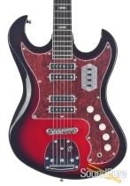 Eastwood SD-40 Hound Dog Redburst Electric Guitar #1703316 Eastwood SD-40 Hound Dog Redburst Electric Guitar #1703316