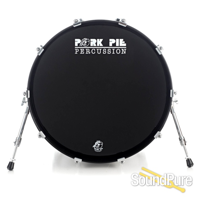 Pork Pie 5pc Exotic Maple Drum Set- Macassar Ebony — image 3