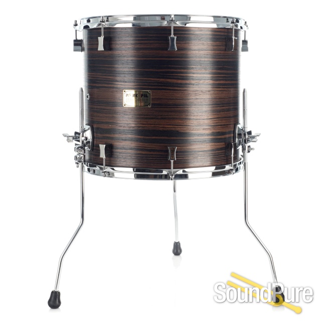 Pork Pie 5pc Exotic Maple Drum Set- Macassar Ebony — image 6
