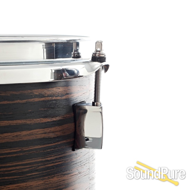 Pork Pie 5pc Exotic Maple Drum Set- Macassar Ebony — image 7