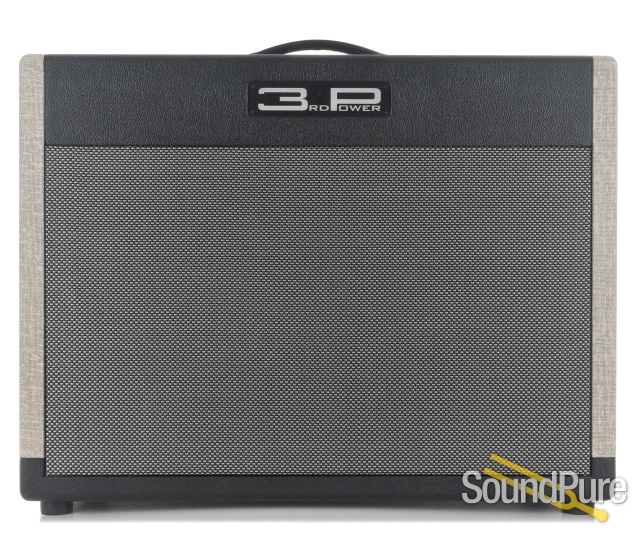 3rd Power Dream Series 2x12 Cab Black/Fawn V30/Gold - Used — image 1