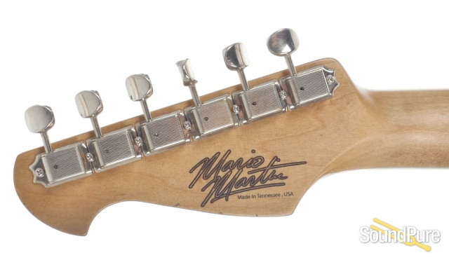 Mario Guitars S-Style Relic Black Electric Guitars #318318 — image 5