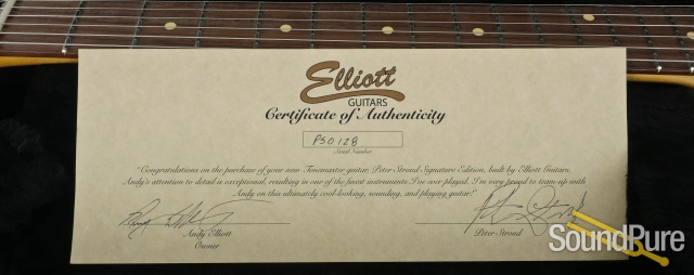 Elliott Peter Stroud Tonemaster Black Sparkle #P50128 — image 6