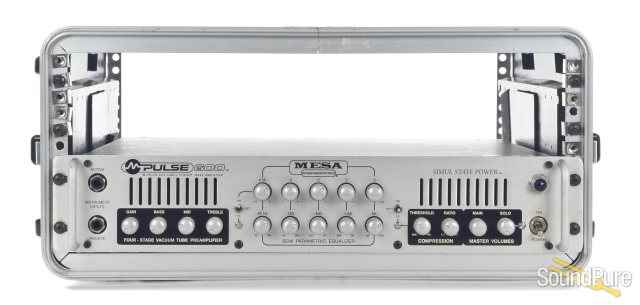Mesa M Pulse 600 Bass Head w/Rack - Used — image 1