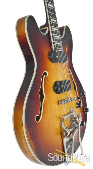 Eastman T64/V-GB Thinline Electric Guitar #15750067 — image 5