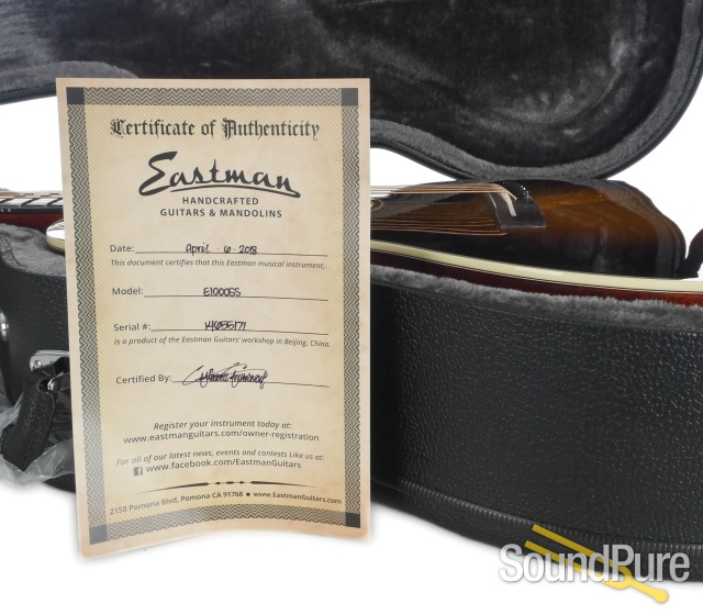 Eastman E10OOSS Adirondack/Mahogany Acoustic #14655171 — image 6