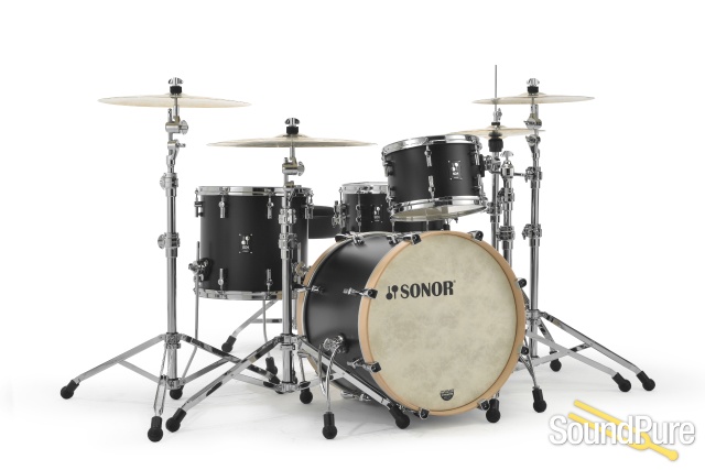 Sonor 3pc SQ1 320 Drum Set - GT Black — image 1