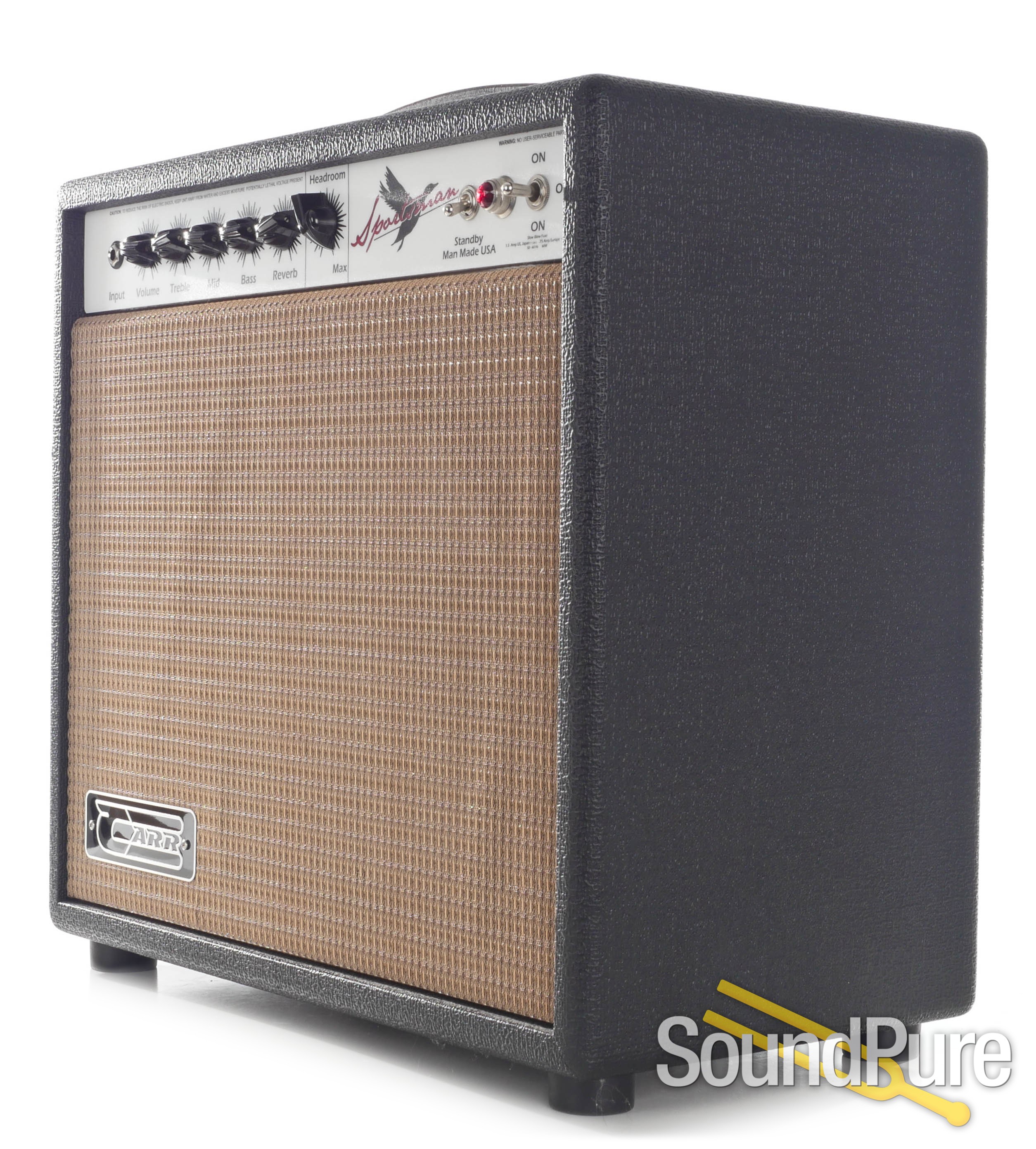 Carr Amplifiers Sportsman 19W 1x12 Combo Amp, Black Used