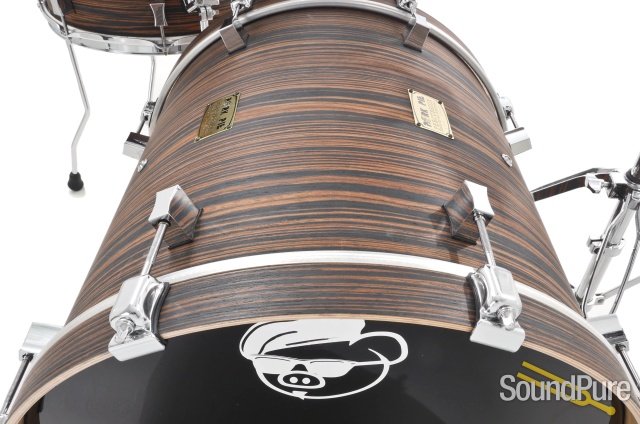 Pork Pie 4pc Maple Drum Set- Macassar Ebony — image 4