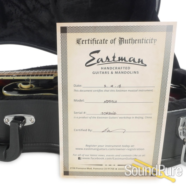 Eastman MD515 CS  F-Style Mandolin #13752362 — image 6