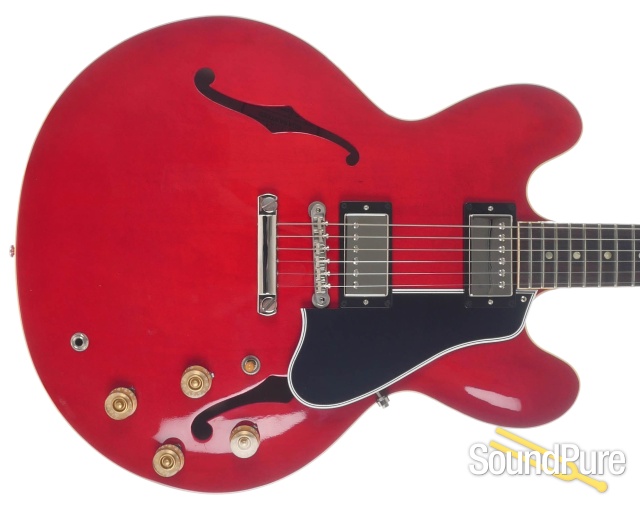 Gibson '59 ES-335 Dot Reissue Cherry Electric #A93129 - Used — image 5