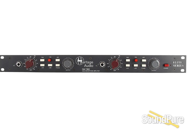 Heritage Audio HA73X2 Elite Dual Channel Preamp — image 1