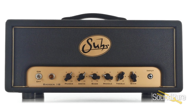 Suhr Badger 18 Amp Head Black - Used — image 1