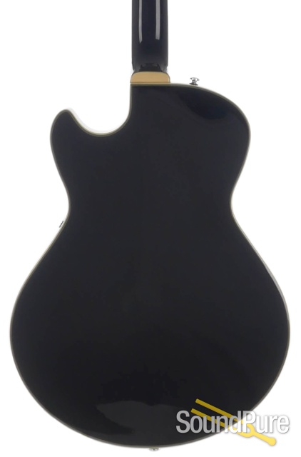 Comins GCS-1 Black Semi-Hollow Electric #112221 — image 3