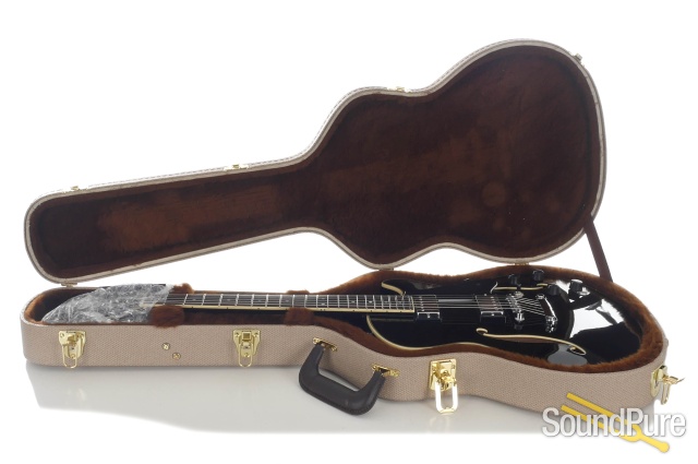 Comins GCS-1 Black Semi-Hollow Electric #112221 — image 9