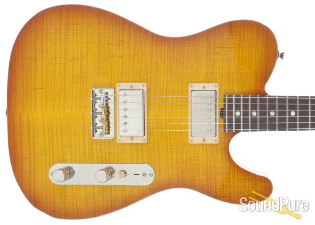 Michael Tuttle Tuned T Ice Tea Burst Electric #500-D — image 6