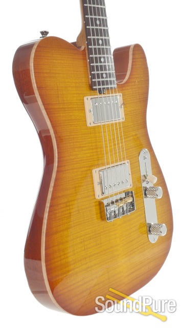Michael Tuttle Tuned T Ice Tea Burst Electric #500-D — image 7