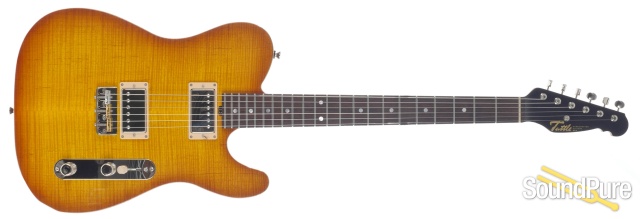 Michael Tuttle Tuned T Ice Tea Burst Electric #500-D — image 8