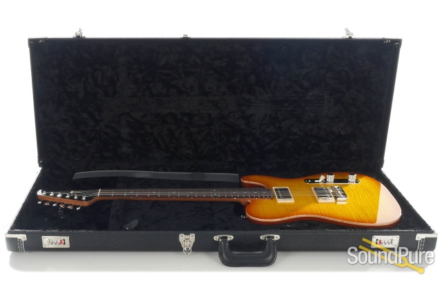 Michael Tuttle Tuned T Ice Tea Burst Electric #500-F — image 7