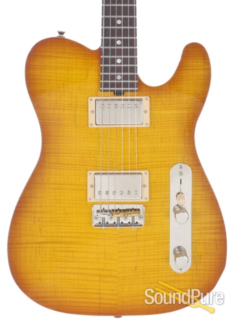 Michael Tuttle Tuned T Ice Tea Burst Electric #500-F — image 1