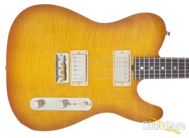 Michael Tuttle Tuned T Ice Tea Burst Electric #500-E — image 6