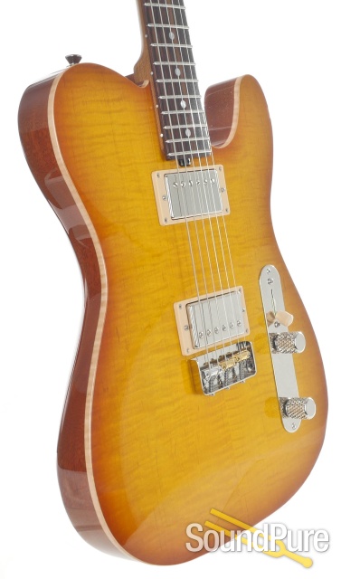Michael Tuttle Tuned T Ice Tea Burst Electric #500-C — image 5