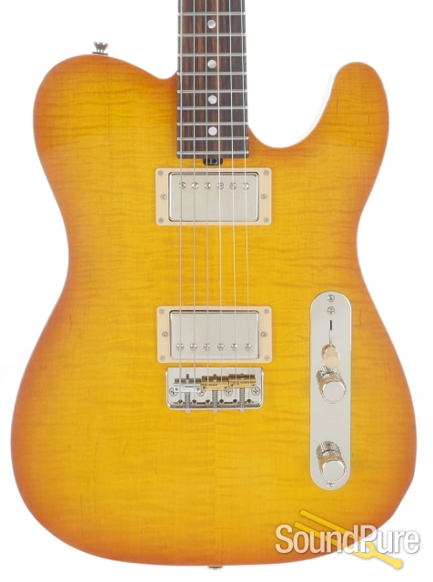 Michael Tuttle Tuned T Ice Tea Burst Electric #500-C — image 1