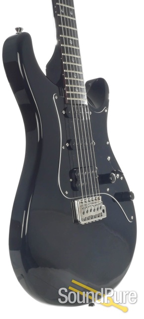 PRS SE EG Black Electric Guitar #F09002 - Used — image 7