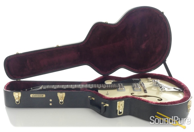 Gretsch G6118T Lotus Ivory Electric #JT17082223 - Used — image 6
