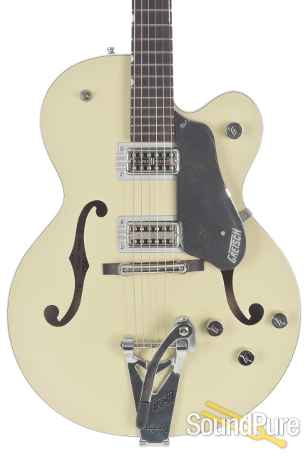 Gretsch G6118T Lotus Ivory Electric #JT17082223 - Used — image 1