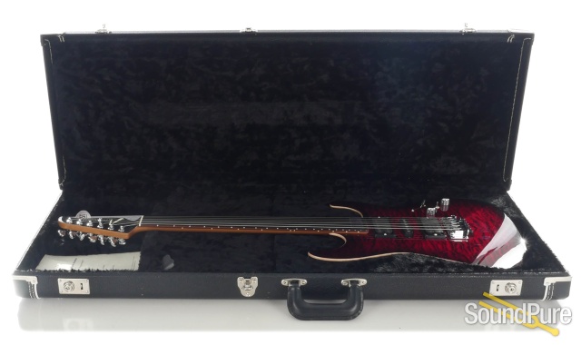 Anderson Drop Top Red to Dark Red Burst Electric #05-03-18A — image 6