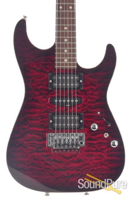 Anderson Drop Top Red to Dark Red Burst Electric #05-03-18A — image 1