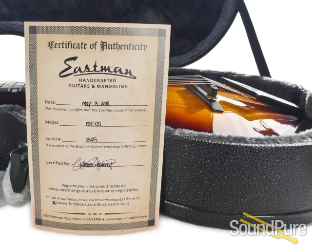 Eastman El Rey ER1-CS Signature Archtop #1345 — image 6