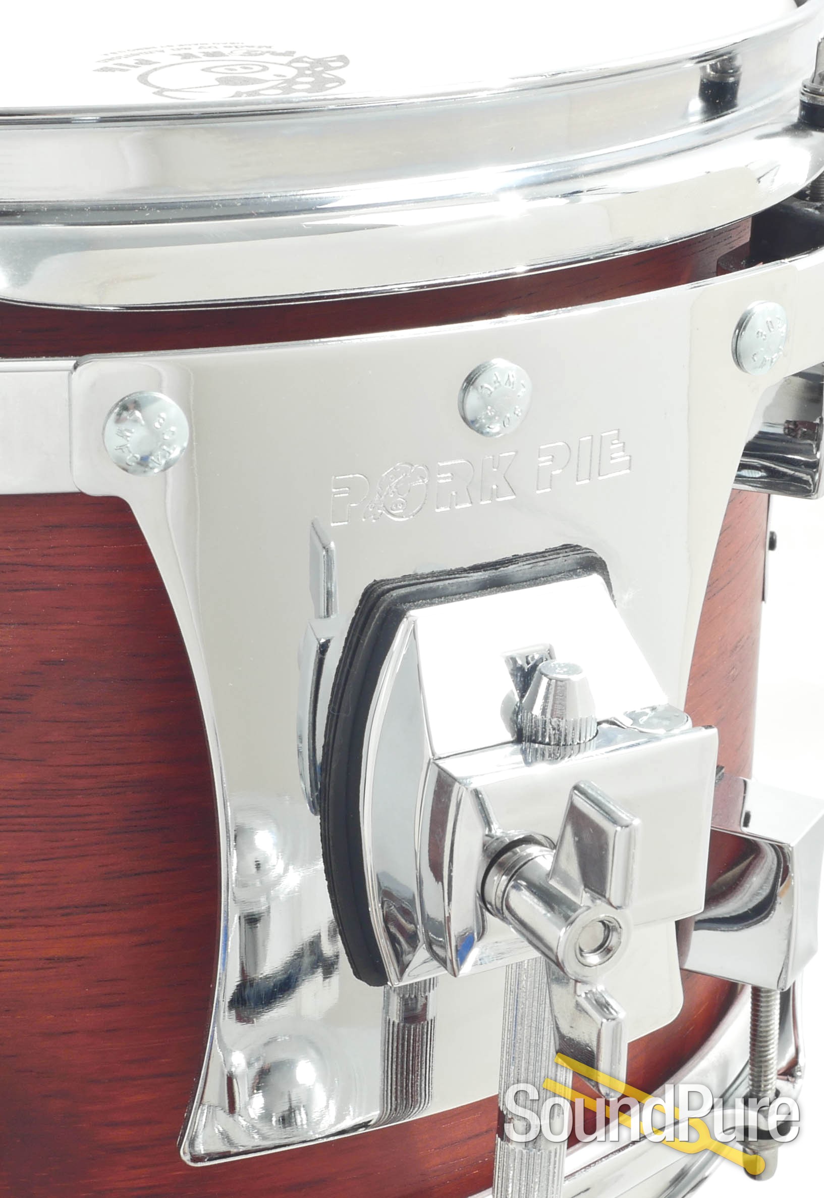 Pork Pie 3pc Siam Oak Drum Set - Mahogany Satin | Soundpure.com
