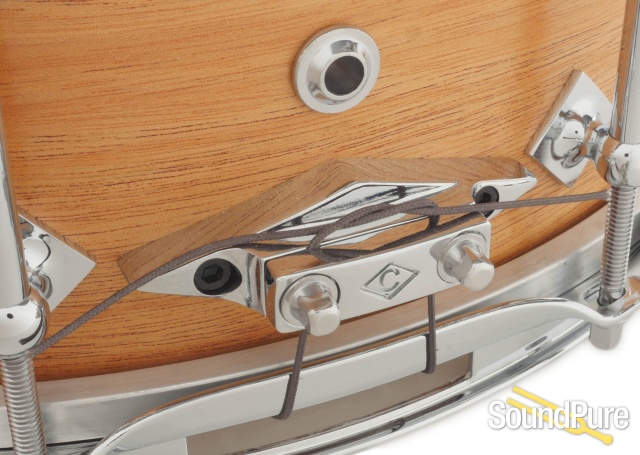 Craviotto 5.5x14 Mahogany Custom Snare Drum — image 5