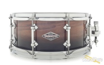 Craviotto 5.5x14 Walnut Custom Snare Drum-Black Candy Fade