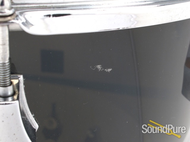 Fibes 16x16 Crystalite Acrylic Floor Tom Drum - Smoke — image 4