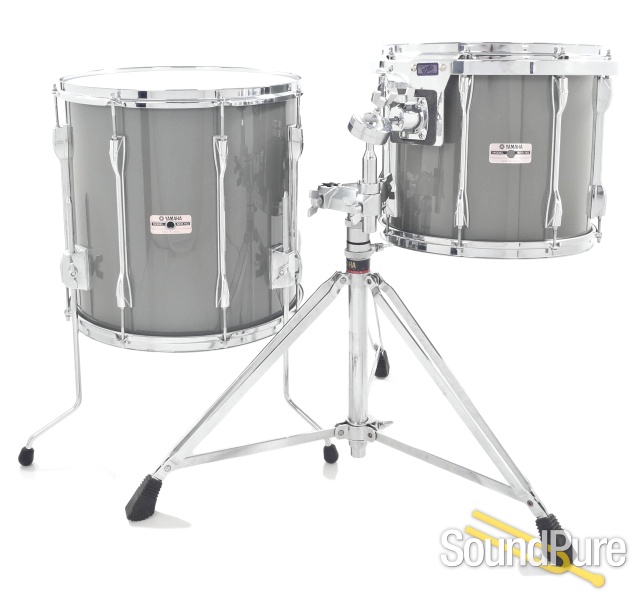 Yamaha 6pc Vintage Recording Custom Drum Set-Quartz Grey — image 3