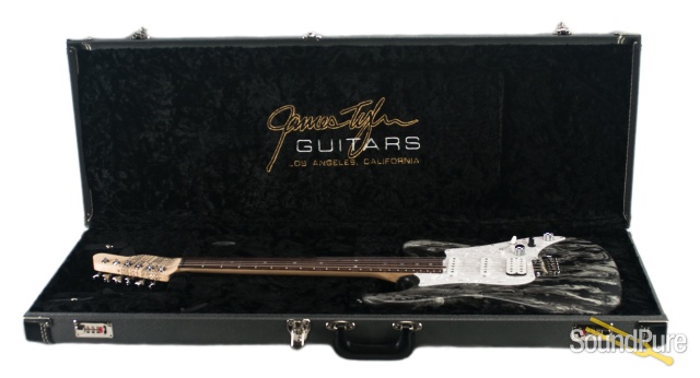 Tyler Studio Elite HD Black Schmear HSS Guitar #16237 — image 4