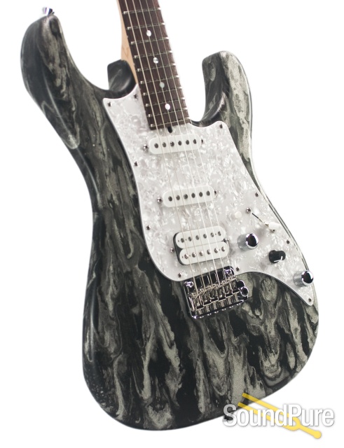 Tyler Studio Elite HD Black Schmear HSS Guitar #16237 — image 5