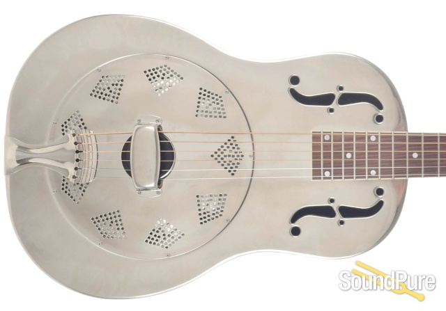 National Triolian Steel 12 Fret Reso-Phonic guitar #21990 — image 9