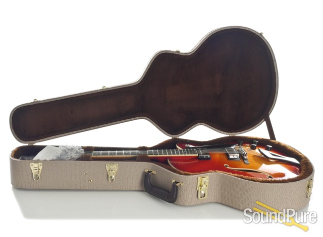 Comins GCS-16-2 Violin Burst Archtop Guitar #218011 — image 6