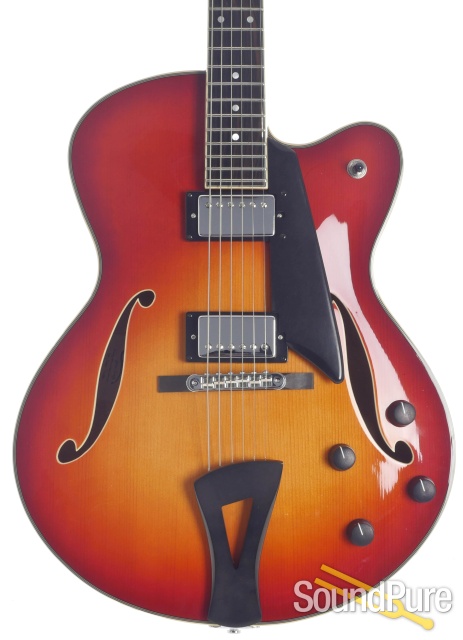 Comins GCS-16-2 Violin Burst Archtop Guitar #218011 — image 1