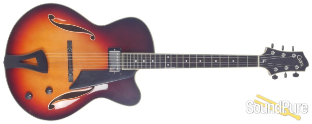 Comins GCS-16-1 Autumn Burst Archtop Guitar #118025 — image 5