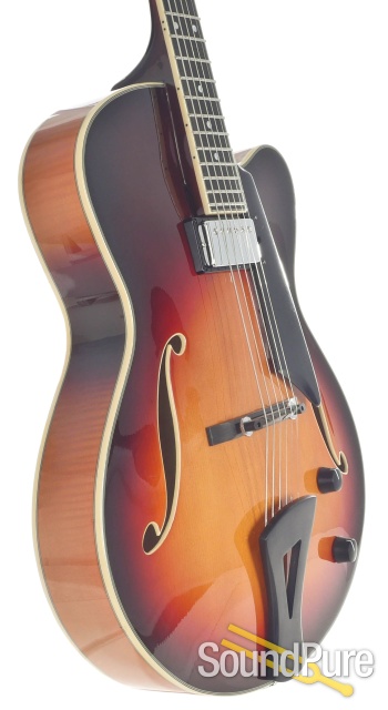 Comins GCS-16-1 Autumn Burst Archtop Guitar #118025 — image 7