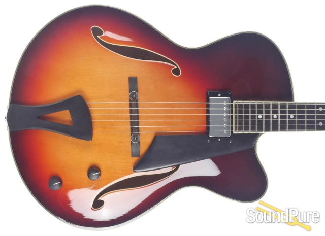 Comins GCS-16-1 Autumn Burst Archtop Guitar #118025 — image 9