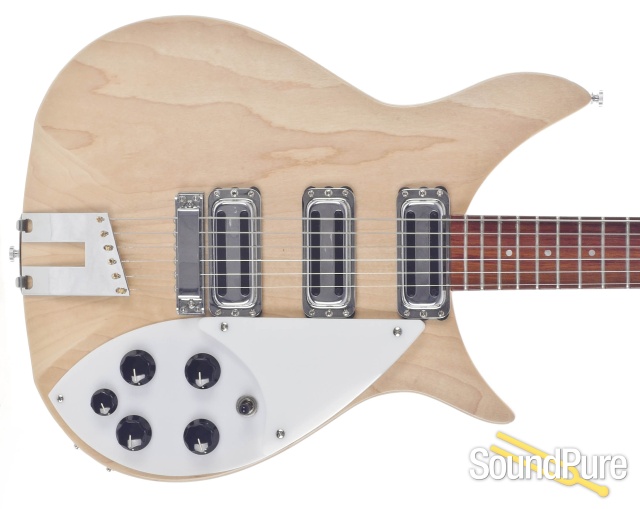 Rickenbacker 350V63 Mapleglo Electric Guitar #1121434 - Used — image 5