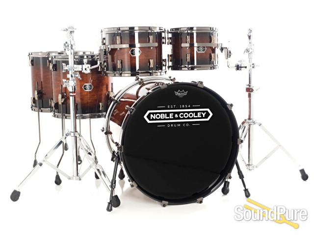 Noble & Cooley 5pc Horizon Drum Set-Honey Maple Burst