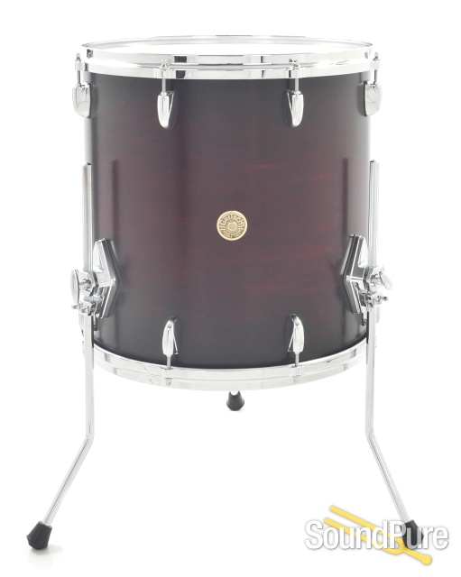 Gretsch 3pc USA Custom Drum Set- Chestnut Duco Satin — image 4