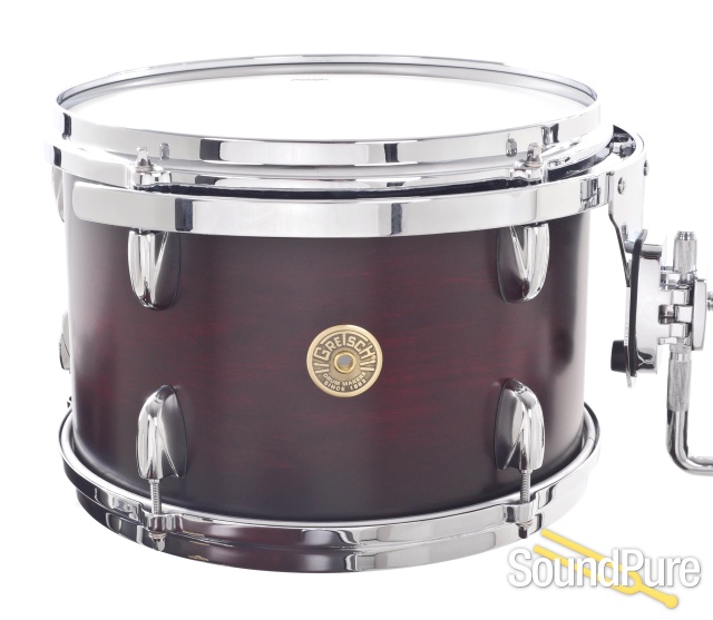 Gretsch 3pc USA Custom Drum Set- Chestnut Duco Satin — image 7